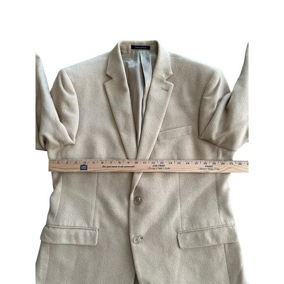 Lauren Ralph Lauren 100% Camel Hair Blazer Sports Coat Men’s Tan 42R Two Button - Picture 6 of 6